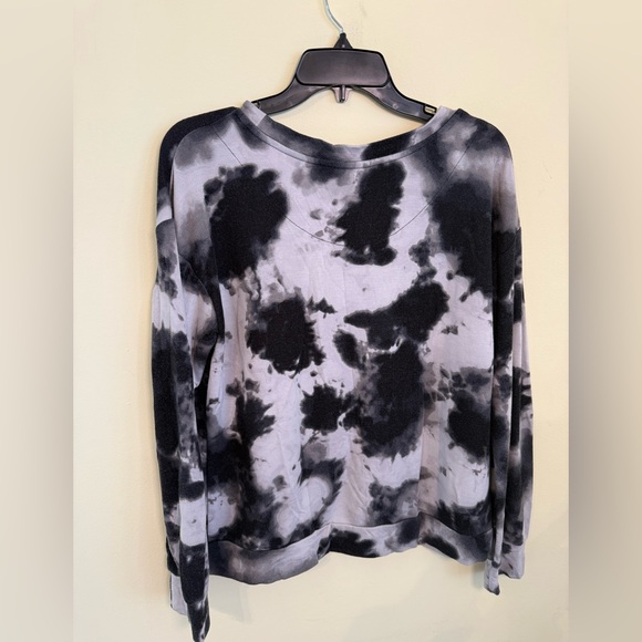 Sanctuary Monochrome Tie-Dye Long Sleeve Top *GOOD USED CONDITION* - Picture 7 of 9